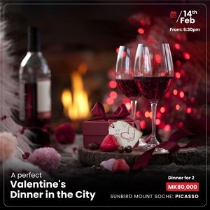 A perfect Valentine's Dinner in the City